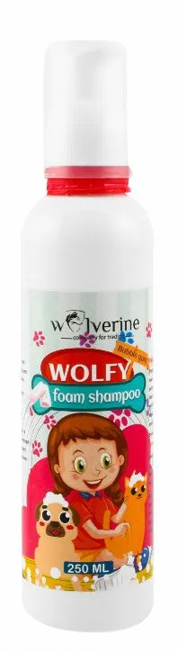 WOLVERINE Wolfy Foam Shampoo 250 ml Bubble Gum