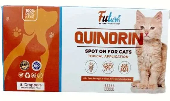 FUTURE Quinorin Spot On for Cats 5 droppers
