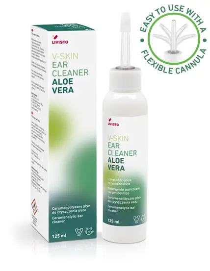 LIVISTO V-Skin Ear Cleaner Aloe Vera 125ml