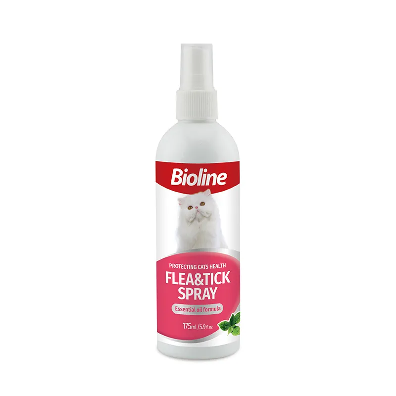 Bioline Flea and Tick Spray for Cat 175 ml