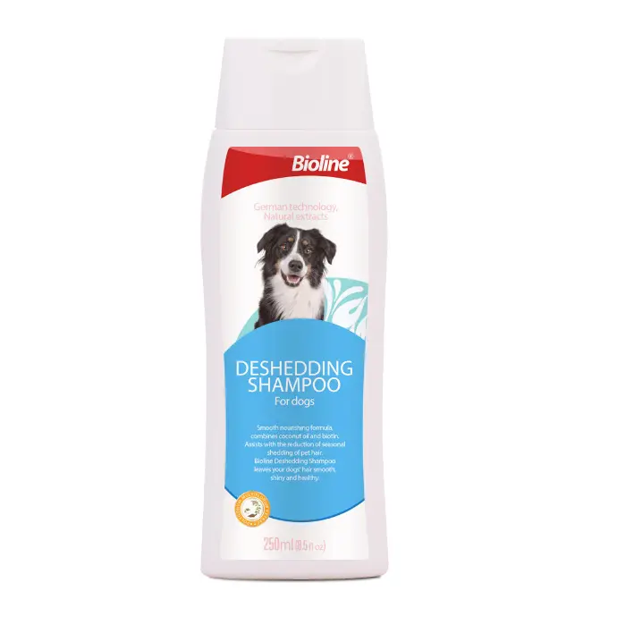 Bioline Deshedding Shampoo for Dogs 250ml