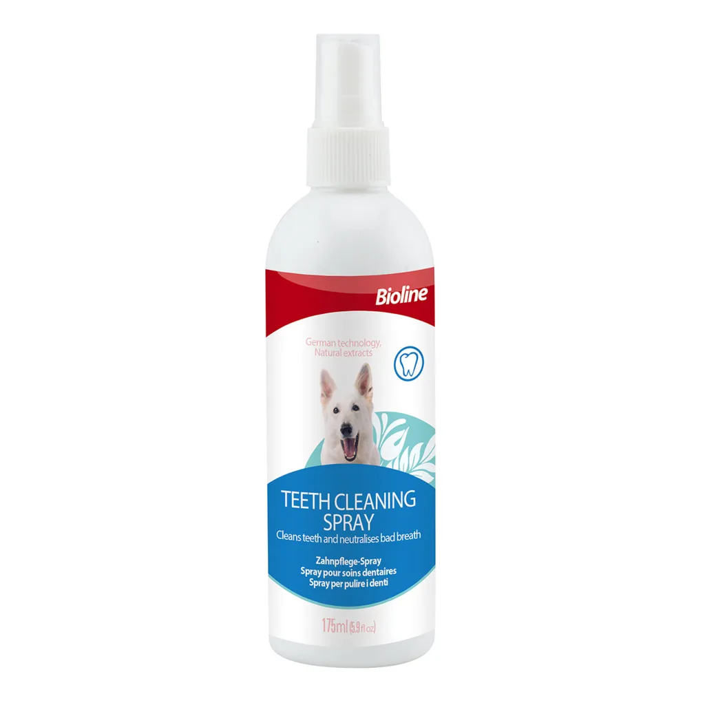 Bioline Teeth Cleaning Spray for Dogs 175ml
