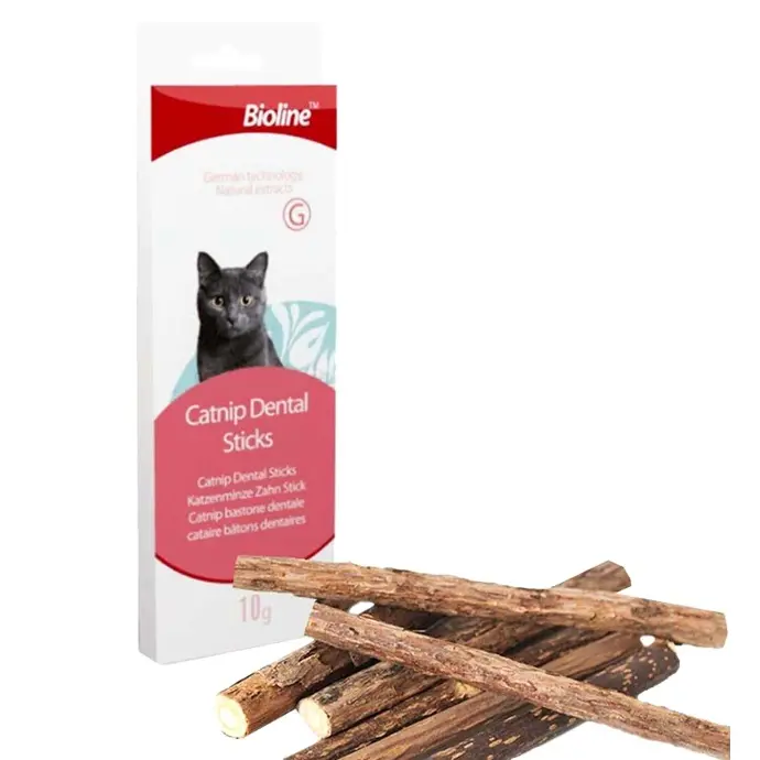 Bioline Catnip (Silvervine) Dental Sticks 10g