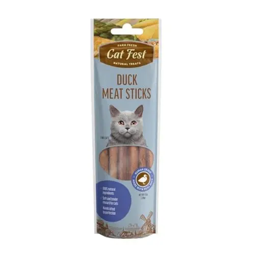 Cat Fest Meat Sticks with Duck for Cat 45g