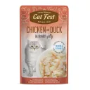 Cat Fest Chicken with Duck in Tender Jelly 70g