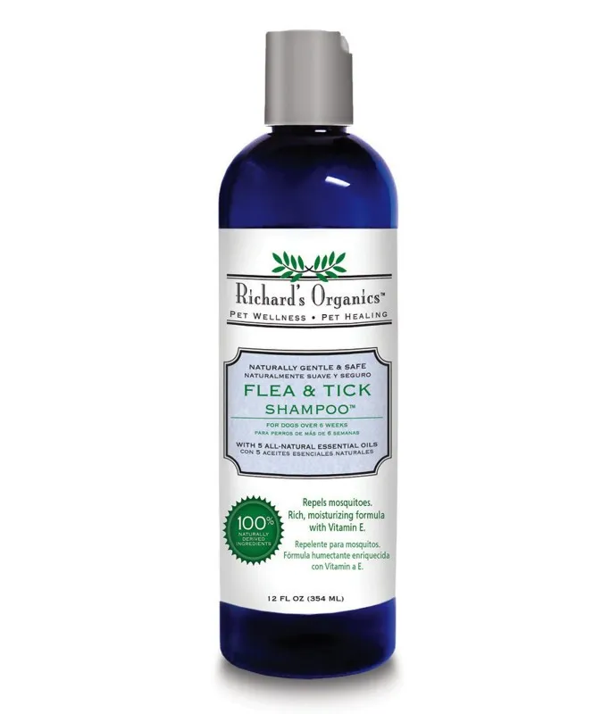 Synergy Labs Richard Organic Flea & Tick Shampoo 354ml