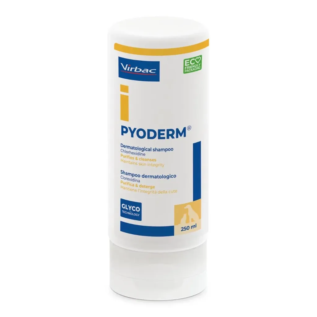 VIRBAC Pyoderm Dermatological Shampoo 250ML