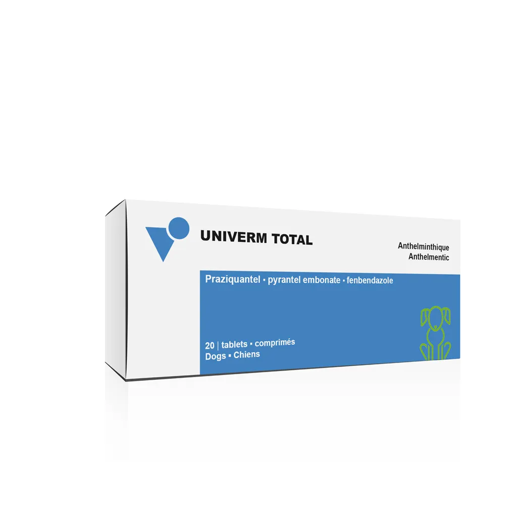 INOVET Univerm Total 20 Tablets
