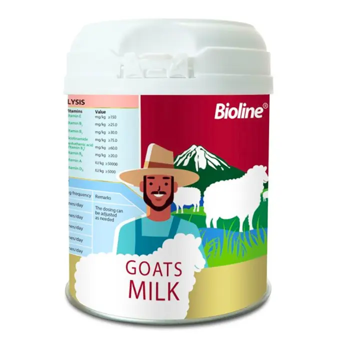 Bioline Dog and Cat Goat Milk Powder 200g