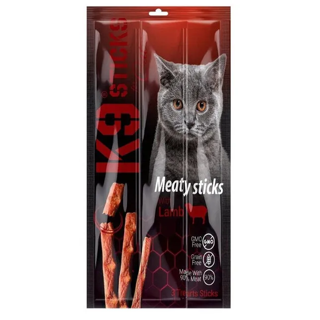K9 Meaty Sticks For Cats with Lamb 3 pcs