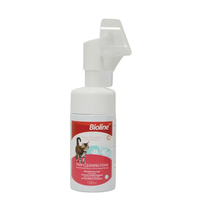 Bioline Paw Cleaning Foam for Cat 100ml