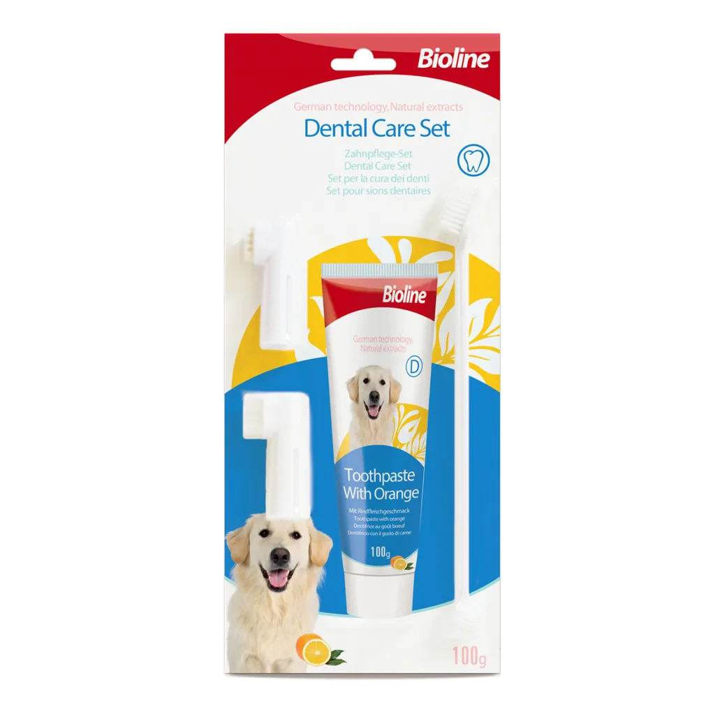 Bioline Dental Care Set 100g Orange Flavor