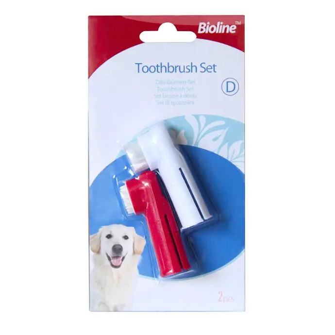 Bioline Finger Tooth Brush Set