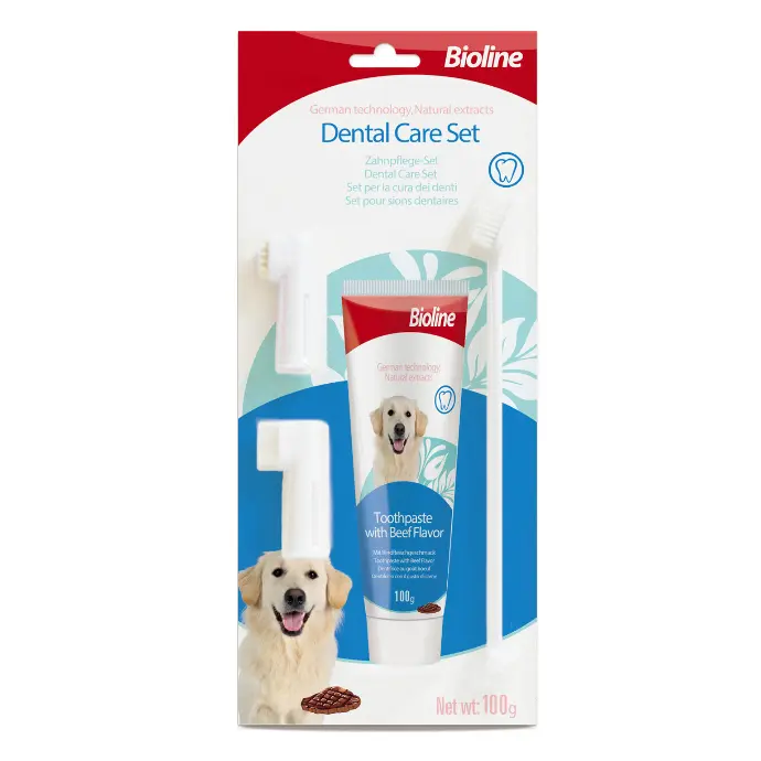 Bioline Dental Care Set 100g Beef Flavor