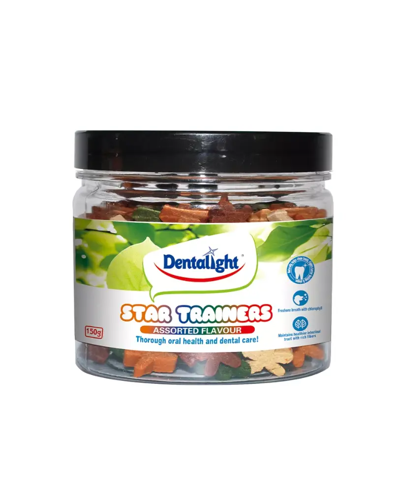 Dentalight Star Trainers for Dog 150g Assorted flavour