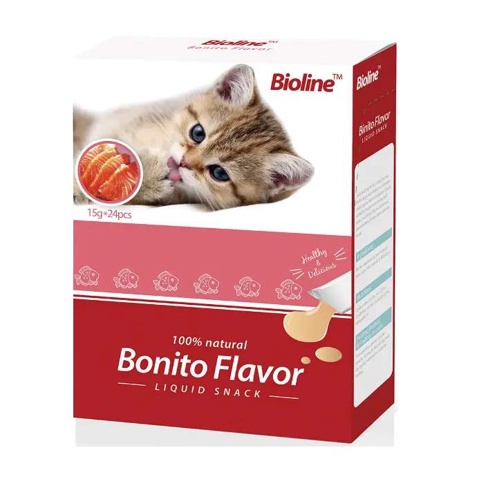 Bioline Cat Treats 15g×24 pcs Bonito