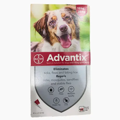 BAYER | ADVANTIX 10-25 kg | 4 doses