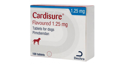 DECHRA Cardisure 1.25 mg 10 Tablets