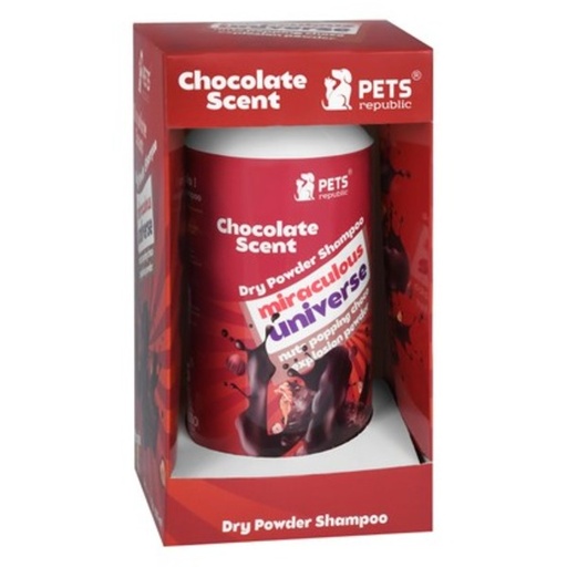 PETS REPUBLIC | DRY SHAMPOO POWDER - Chocolate | 500 gm