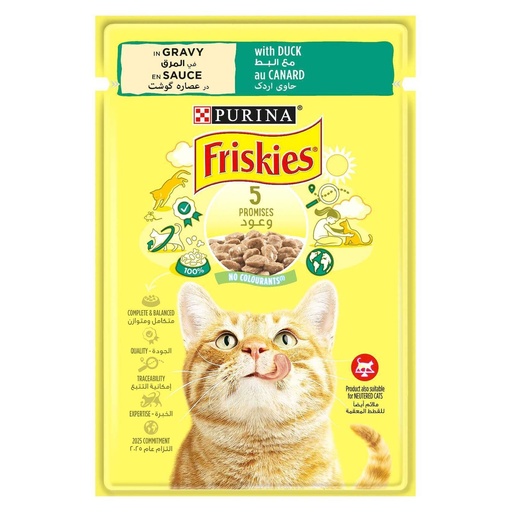 PURINA | FRISKIES 5 PROMISES (CAT) - Duck | 85 gm