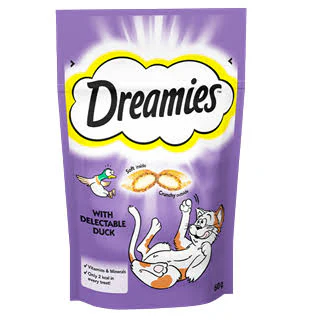 DREAMIES Treats With Duck 60 gm