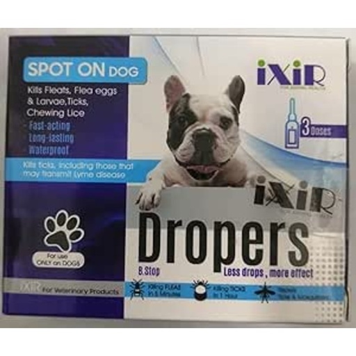 IXIR | DROPERS Spot-on - Dog | 3 doses