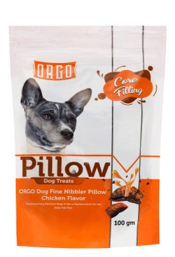 ORGO | PILLOW Dog Treats - Chicken | 100 gm