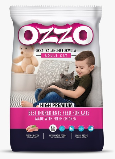 OZZO | ADULT CAT - Fresh Chicken Dry Food | 4 kg