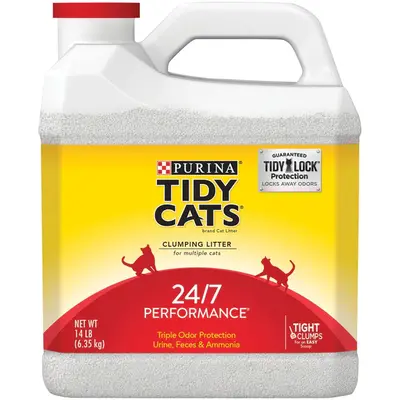 PURINA | TIDY CATS CLUMPING LITTER - 24/7 PERFORMANCE | 6.35 kg