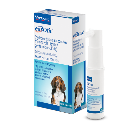 VIRBAC EasOtic Ear Drops Dog 10 ml