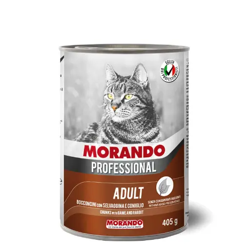 MORANDO | Feline PROFESSIONAL (Pate) - Rabbit | 400 gm