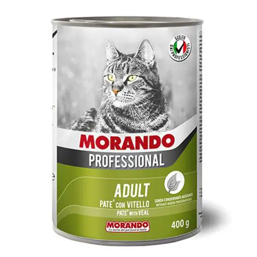 MORANDO | Feline PROFESSIONAL (Pate) - Veal | 400 gm