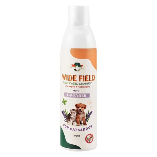 WIDE FIELD | SHAMPOO - Antiseptic & Antifungal | 275 ml