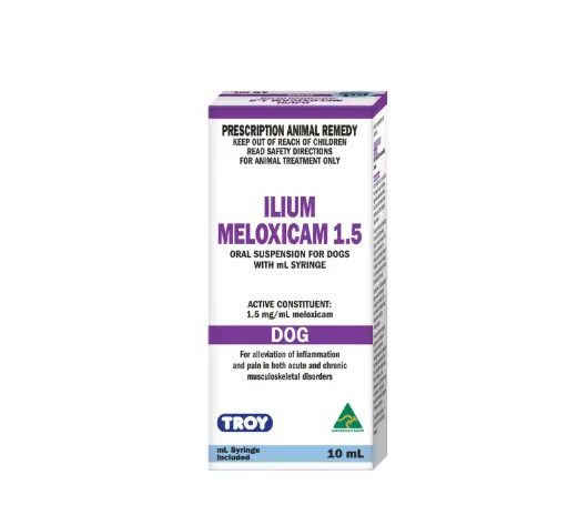 TROY Ilium Meloxicam Suspension 1.5 For Dog 10 ml