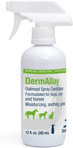 DECHRA Dermallay Oatmeal Conditioner Spray 355 ML For Dogs, Cats and Horses 