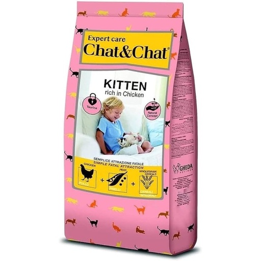 CHAT & CHAT | KITTEN - rich in chicken | 900 gm