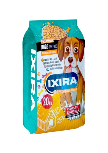IXIRA | DRY FOOD - PUPPIES & ADULT DOG | 20 kg