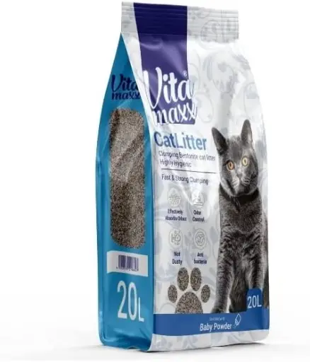 VITA MAXX | CAT LITTER - BABY POWDER | 20 L