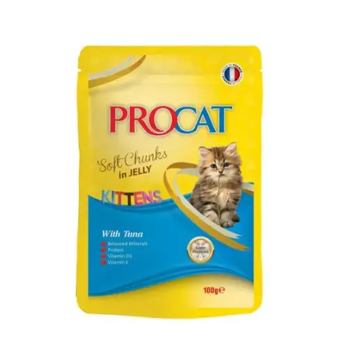 PROCAT | (KITTEN) SOFT CHUNCKS - Tuna | 100 gm
