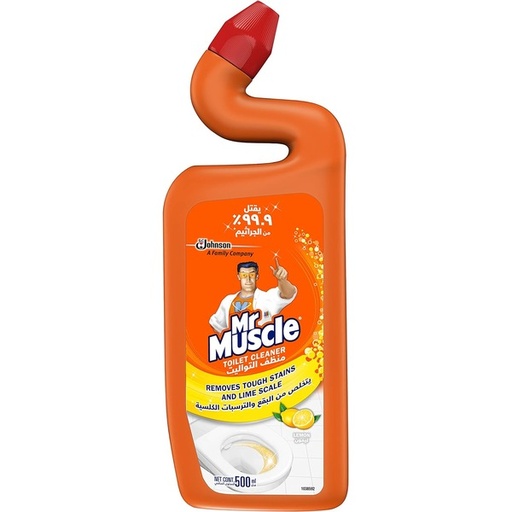 SC Johnson | Mr Muscle | Toilet Cleaner | Duck 5*1 Lemon| 500 ml  