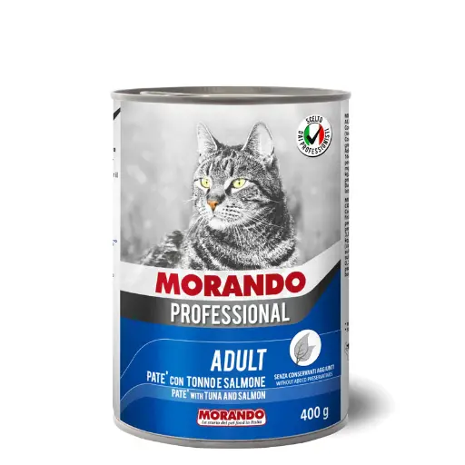 MORANDO | Feline PROFESSIONAL (Pate) - Tuna & Salmon | 400 gm