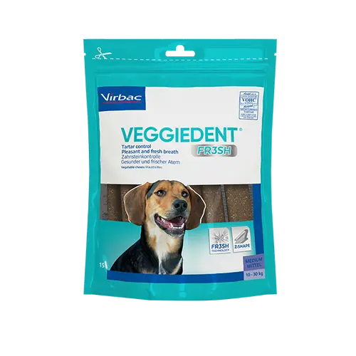 VIRBAC | VEGGIEDENT FR3SH M (10-30 kg) | 350 gm