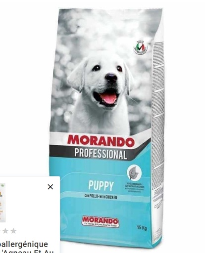 MORANDO | Canine PROFESSIONAL (PUPPY) - with chicken | 15 kg