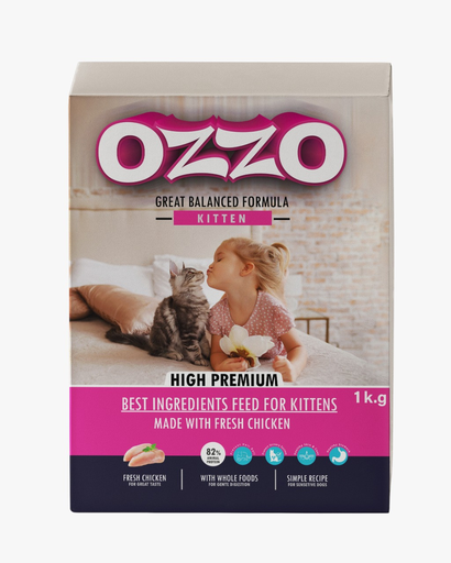 OZZO | KITTEN - Fresh Chicken Dry Food | 1 kg 