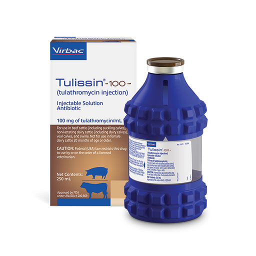 VIRBAC | TULISSIN 100 INJECTION | 100 ml 