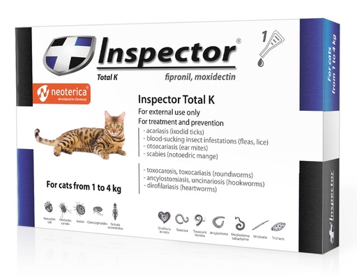 Neoterica GmbH Inspector Spot On Cats 1-4 kg