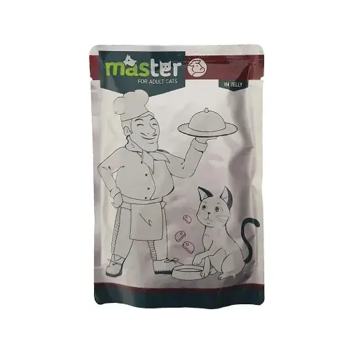 MASTER | Adult Cat Wet Food - MEAT | 80 G	