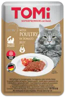Tomi Wet Food For Cats - Poultry  In Tomato Jelly | 100 gm