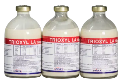 UNIVET Trioxyl LA 150mg/ml 100ml Vial