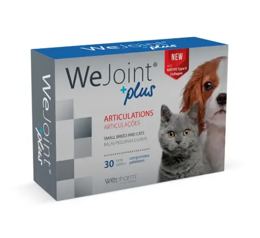 WEPHARM WeJoint Plus Small breeds and Cats 30 Tablets 